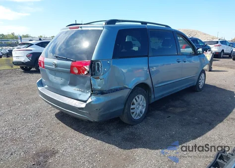 2006 Toyota Sienna Le из США, поврежденный, VIN 5TDZA23C96S561115